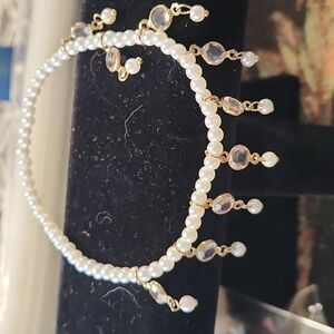 Perls ankle bracelet